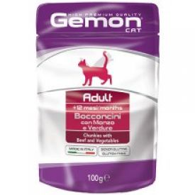 Gemon Adult Beef & Veg Pouch